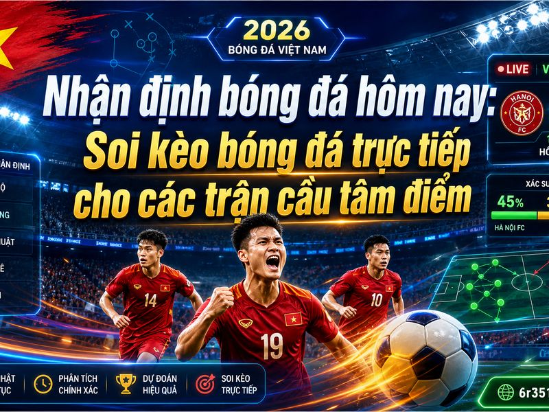 Nhận định bóng đá hôm nay: Soi kèo bóng đá trực tiếp cho các trận cầu tâm điểm